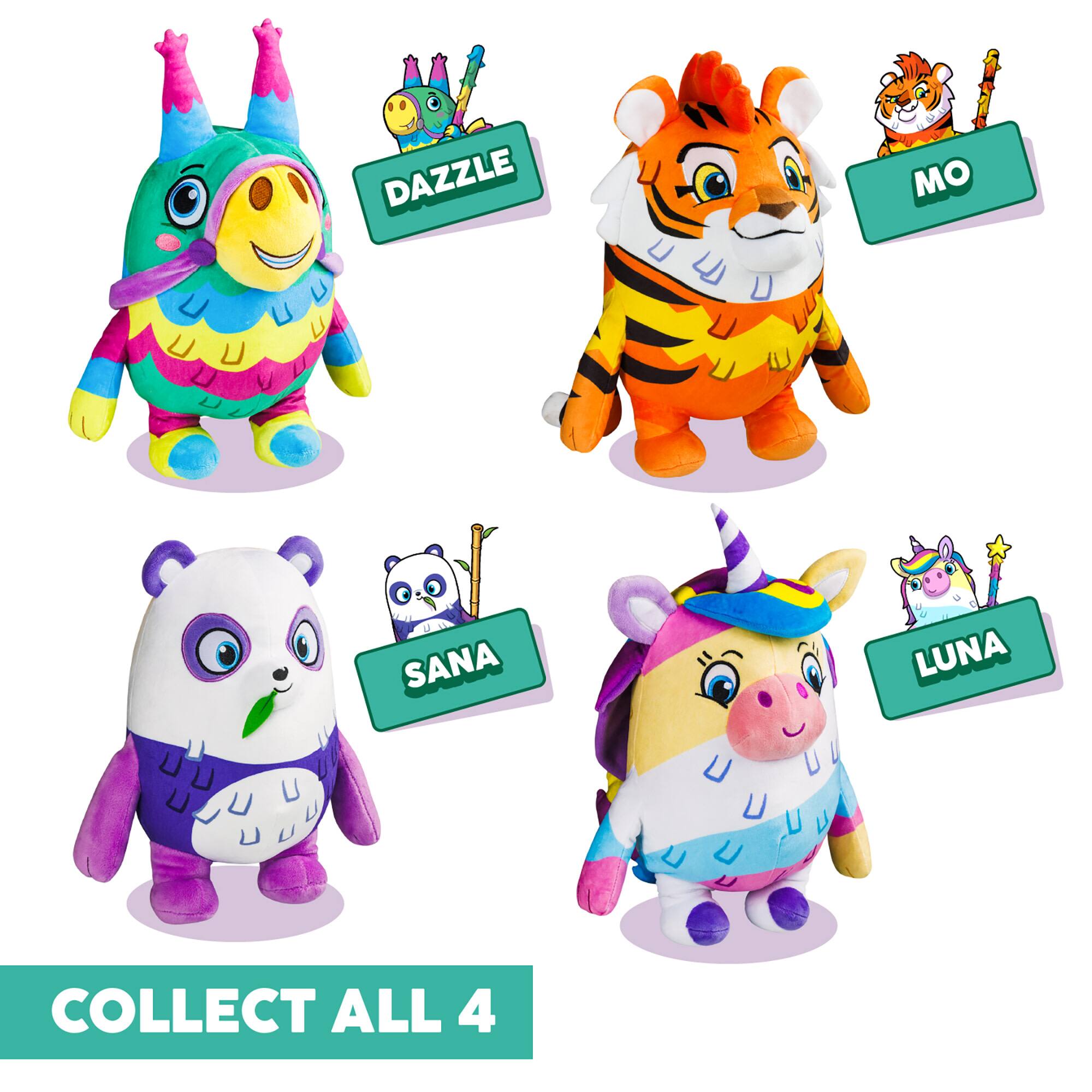 Piñata Smashlings 12" Luna The Unicorn Series 1 Huggable Plush
